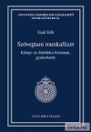 Szvegtani munkafzet