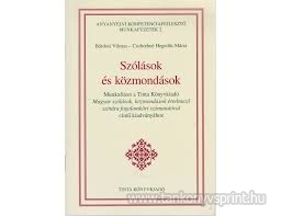 Szlsok s kzmondsok munkafzet