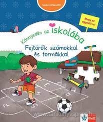 Knnyedn az iskolba Fejtrk szmokkal s form.
