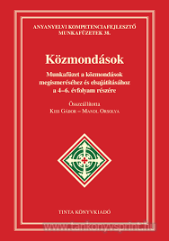 Kzmondsok Munkafzet 4-6.vfolyam 