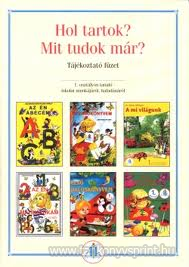 Hol tartok? Tjloztat fzet 1.o.