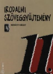 Irodalmi szveggyjtemny 11.