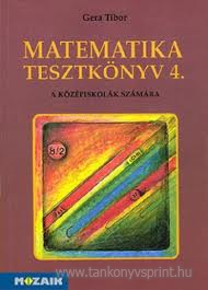 Matematika tesztknyv 4.
