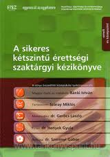 A sikeres ktsz.retts.szaktrgyi kziknyve