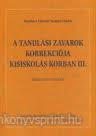 A tanulsi zavarok korrekcija kisisk. korban III.