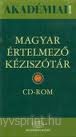 Magyar rtelmez kzisztr CD-ROM