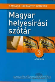 Magyar helyesrsi sztr-3 az 1-ben