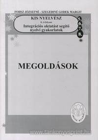 Kis nyelvsz 8.o.-Megoldsok
