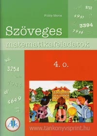 Szveges matematika 4.o.