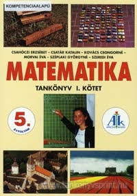 Matematika 5. TK. 1.ktet