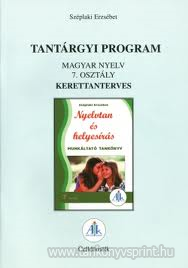 Kziknyv a magyar nyelv tantshoz 7.o.