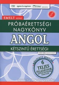 Angol prbarettsgi nagyknyve-emeltszint+CD