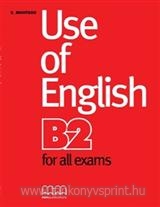 Use of English B2 for all exams
